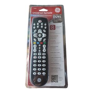 GE Universal Remote Control 8 Devices 25008 New in Package NOS